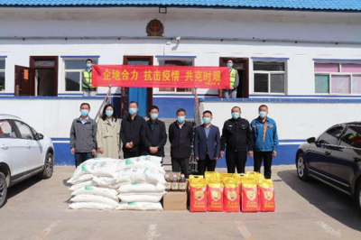山西路桥集团离隰公司开展定向捐赠抗疫物资活动