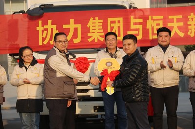 首批500辆恒天新楚风纯电动物流车进京“赶考”,明年订单将达千辆!