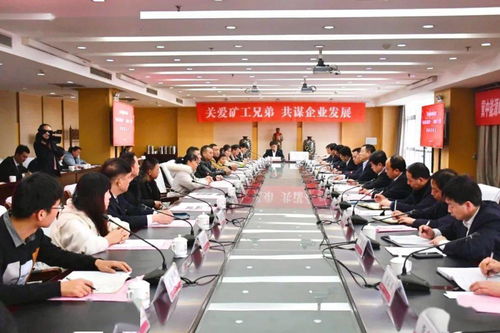集团公司召开 同心协力谋发展 我的矿工兄弟 观感座谈会